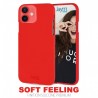Coque silicone rouge Iphone 12/12 PRO