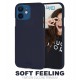 Coque silicone bleue Iphone 12/12 PRO