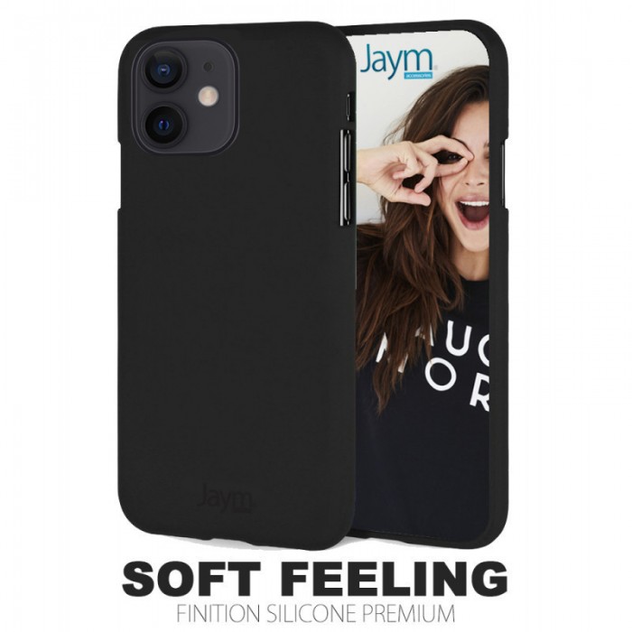 Coque silicone noire Iphone 12 mini