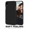 Coque silicone noire Iphone X/XS