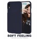 Coque silicone bleue Samsung A21s