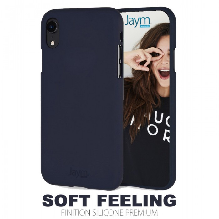 Coque silicone bleue Samsung A21s