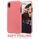 Coque silicone rose Iphone XR
