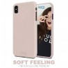 Coque silicone rose sable Iphone 11 Pro