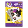 Stickers interactifs 3D métal mania Holotoyz