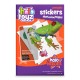 Stickers interactifs 3D animaux sauvages Holotoyz