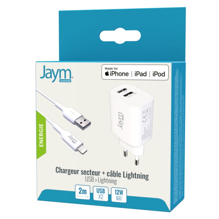 PACK CHARGEUR LIGHTNING MFI