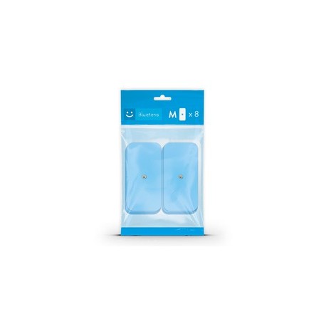 BLUETENS - Pack de 8 electrodes M