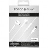 ECOUTEURS USB-C BOUTON GAV - BLANC