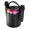 ENCEINTE KARAOKE 15W + 2 MICROS BLUETOOTH