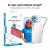 COQUE JAYM TRANSPARENTE RENFORCEE IPHONE 16E