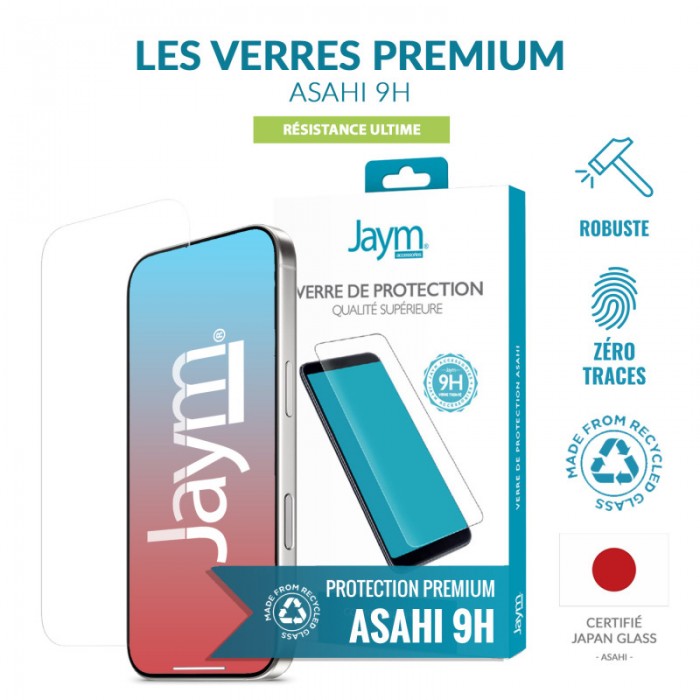 VERRE PREMIUM JAYM IPHONE 6+/6S+/7+/8+